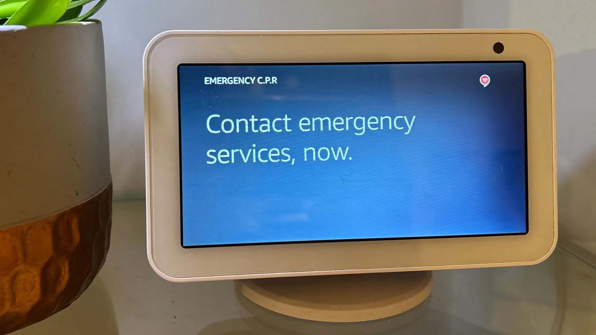 Alexa emergency calling interface