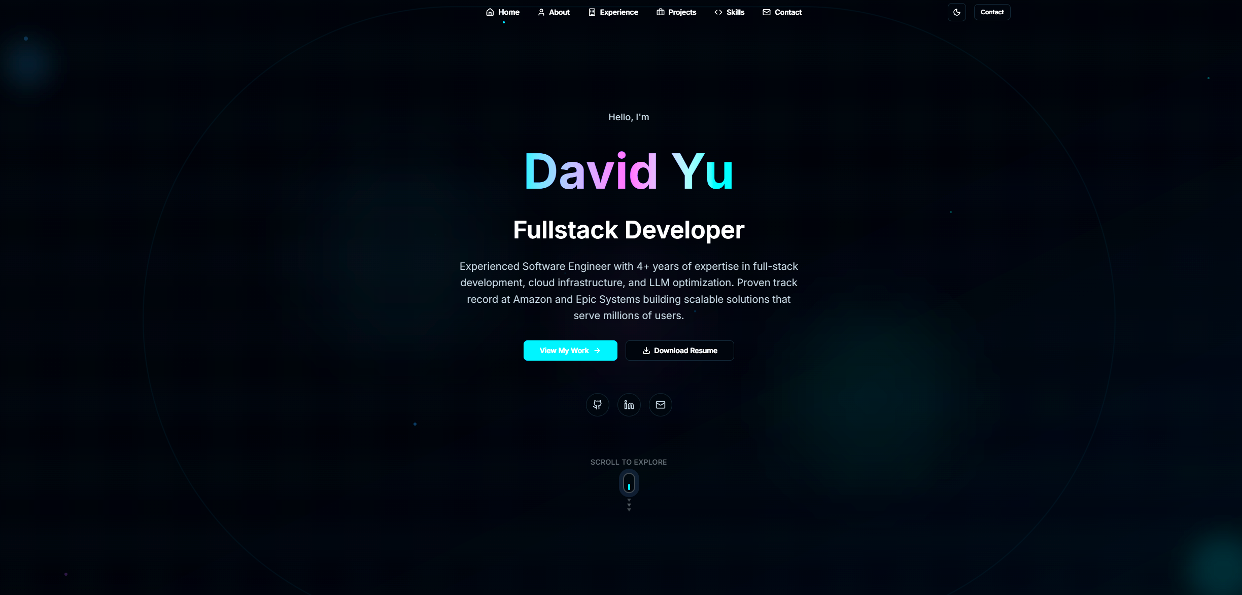 Advanced Portfolio Website